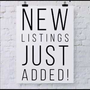NEW LISTINGS!!